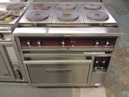 Southbend Electric 6 Burner Range