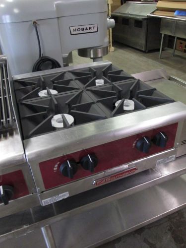 Southbend HDO-24 Hotplate Gas Counter Model 24&#034; Wide (4) 33000 Btu Open Burner