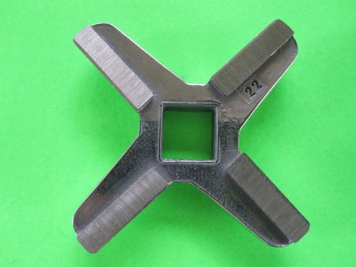 #22 meat grinder knife blade  for hobart 4222 8422 4822 4422 part # 121144 for sale