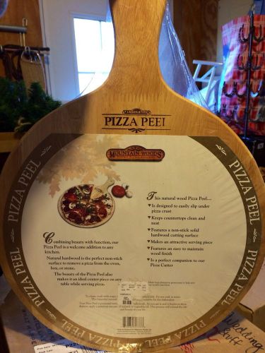 Mountain Woods Wooden Pizza Peel