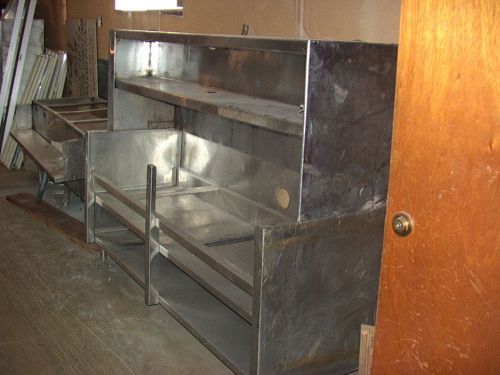 84&#034; hood equipstand underovershelf 4 salamander broiler for sale