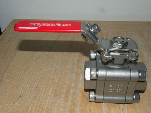 End Armaturen Ball Valve G 1&#034; PN100 1.4408/PTFE-GF female thread full bore