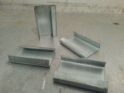 400 x 1 1/4&#034; banding clips 2 1/4&#034; seal semi open galvanized strapping 21lb crimp for sale