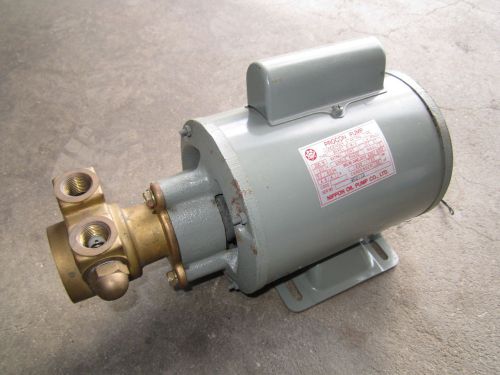 NIPPON OIL PUMP TROCHOID PUMP 100VAC 4poles 200W Unused