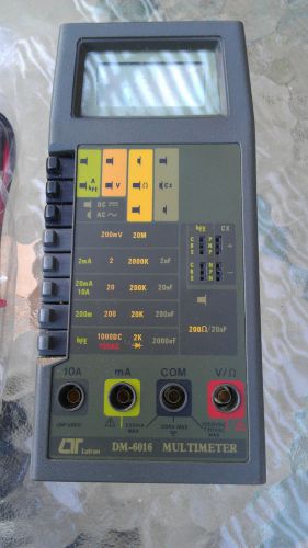 Vintage Lutron DM-6016 Digital multimeter