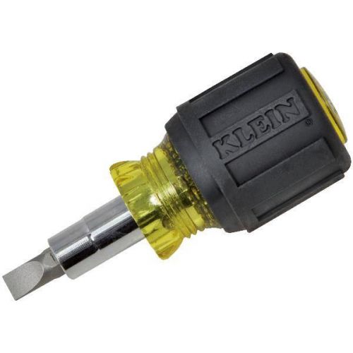 Klein Tools 32561 Stubby Multi-Bit Screwdriver-MLTIBT STUBY SCREWDRIVER