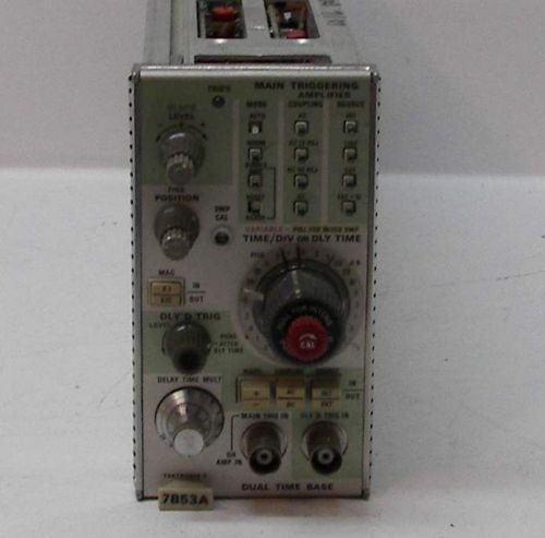 TEKTRONIX 7B53A DUAL TIME BASE MODULAR