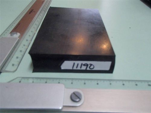 1&#034; x  3&#034; x 5&#034;  urethane / polyurethane 60 a black bar p/n11190 for sale