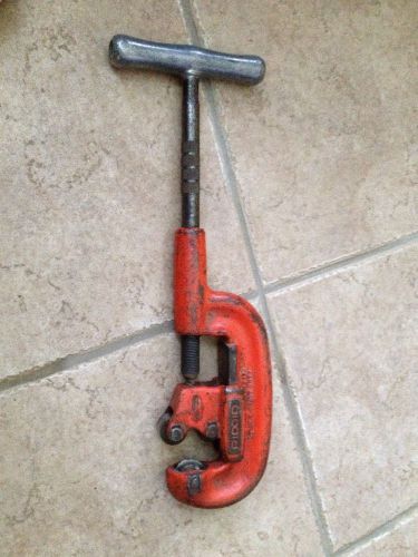 Ridgid No 2A 1/8&#034;-2&#034; heavy duty pipe cutter