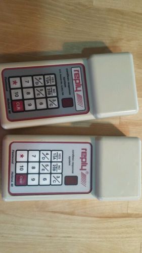 Fleetwood Reply Model CRS1100 keypad enclosures