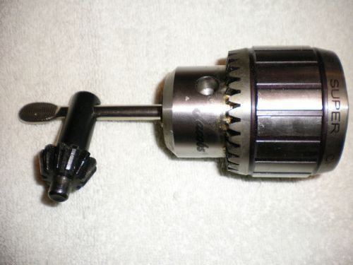 Jacobs Model 16N 5/8&#034; x 3JT Super Ball Bearing Keyed Drill Chuck