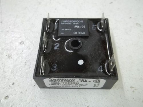 AIRTRONICS TGC1600SC1H RELAY 120VAC 10A *USED*