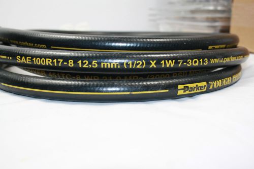 Parker 451TC-8 Tough Cover 14ft 3,000 PSI Hydraulic Hose SAE100R-17-8