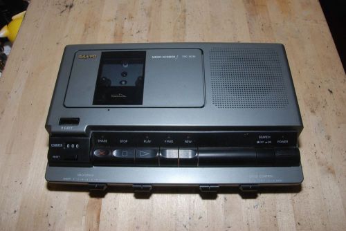 SANYO MEMO SCRIBER CASSETTE TRANSCRIBER TRC 8030 STANDARD TAPE