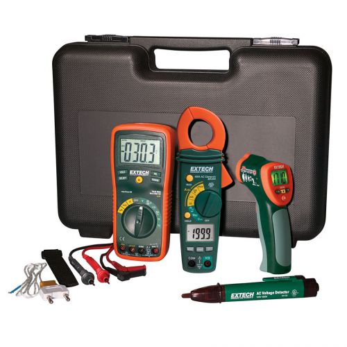 Extech EX430 MA200 400-Amp True RMS HVAC Electrical Probe Digital Clamp Meter