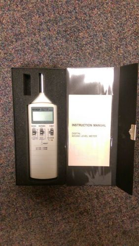 EXTECH DIGITAL SOUND LEVEL METER MODEL 407735