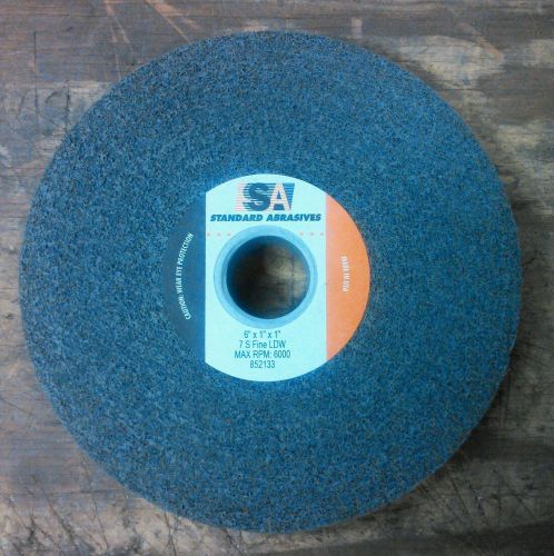 New Standard Abrasives 6&#034; x 1&#034; x 1&#034; Deburring,Polishing Wheel.7s Fine LDW