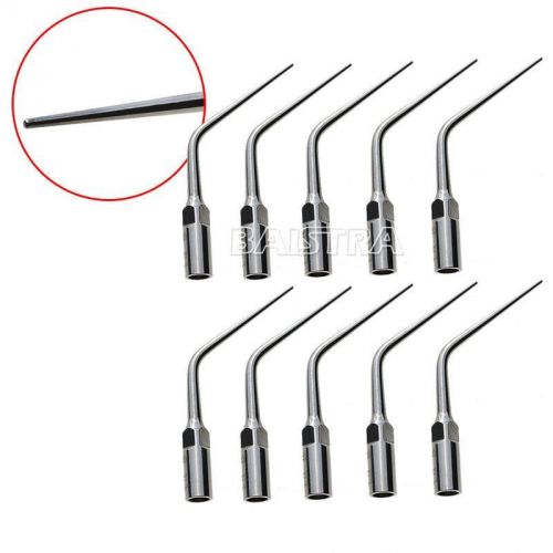 10 Pcs New Dental Endo Scaler Tips E3 fit EMS Woodpecker Ultrasonic Scaler