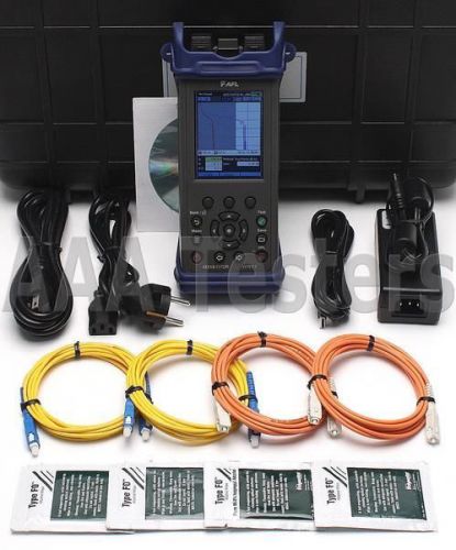 AFL NOYES M210 QUAD SM MM Fiber OTDR w/ Power Meter &amp; VFL M 210 M-210 M200