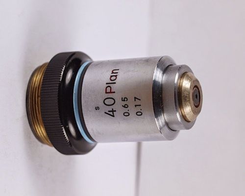 Nikon Plan 40x /.65 Microscope Objective