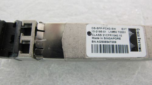 CISCO 10-2195-01 DS-SFP-FC-4G-MR