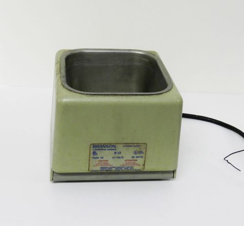 Branson B-12 Ultrasonic Cleaner