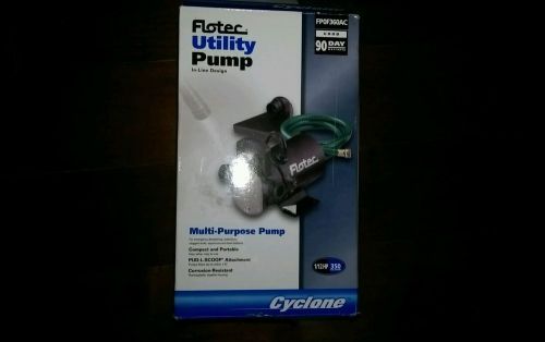 Flotec multi purpose utility pump