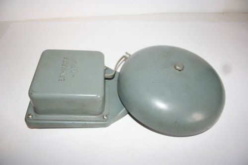 Vintage edwards -17- alarm bell ~ excellent condition ~ 6&#034; bell very clean ~ wow for sale