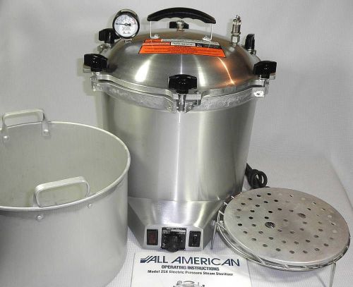 Used American 25X, 25 Quart Electric Medical Sterilizer Autoclave