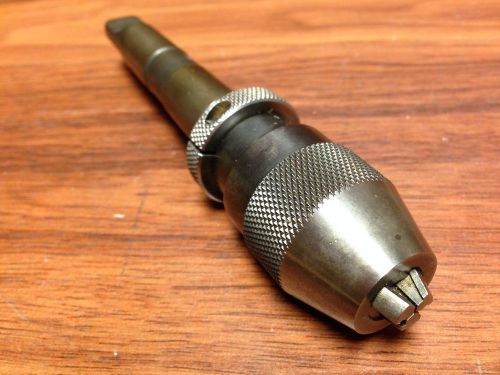 NICE ! ALBRECHT 0 -3/16 &#034; KEYLESS DRILL CHUCK W/ 2MT SHANK