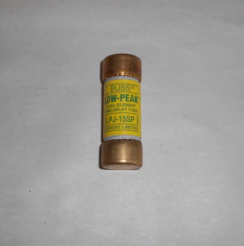 Bussmann Low Peak LPJ-1-6/10SP fuse 1-6/10 amp LPJ1-6/10SP