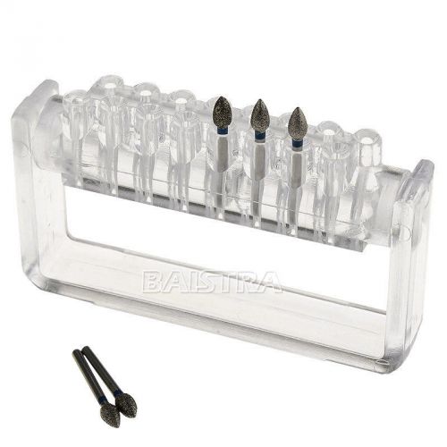 Dental clear sterilizable plastic bur holder bur dispenser 16 slots bf01 for sale