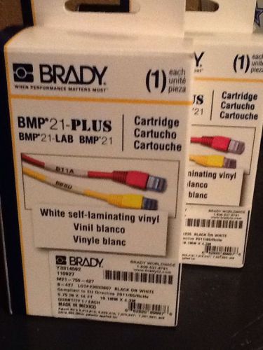 Brady M21-750-427 14 Length  0.75&#034; Width  B-427 Self-Laminating Vinyl