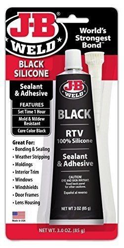 NEW J-B Weld 31319 Black RTV Sealant - 3 oz.