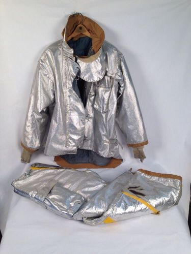 Morning Pride Turnout Gear Set Coat Size 44/33 Pants Size 41/30