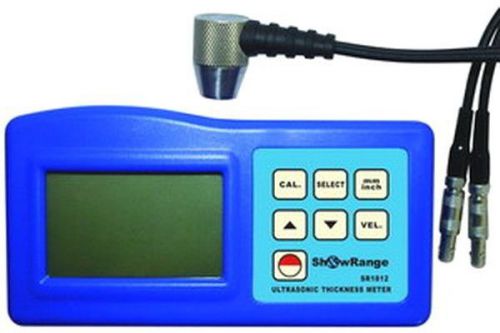 Sr1812c ultrasonic thickness meter gauge 1.2-225mm 0.05-9inch thickness tester for sale