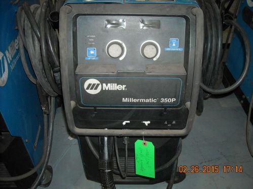 MILLERMATIC 350P MIG WELDER