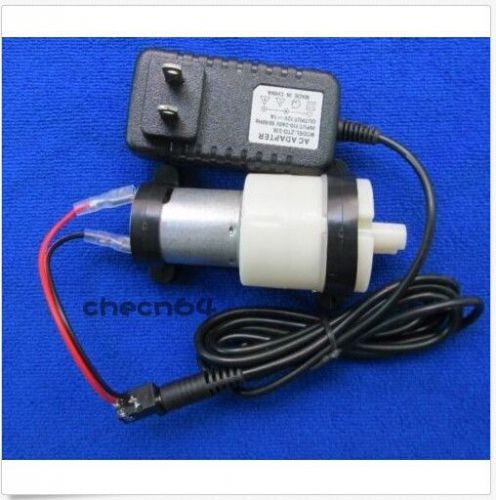 New 12V DC Diaphragm Pump Mini Selfpriming Pump Fish Tank Water Pumps with power