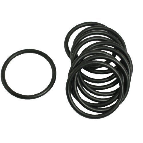 10 Pcs Mechanical Black NBR O Rings Oil Seal Washers 50mm x 4mm x 42mm