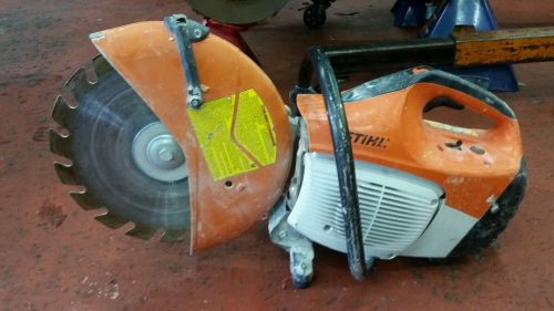 Stihl ts420 concrete cut off saw 14&#034; for sale