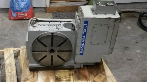 Mazak 4th axis Tsudakoma RNCM-301R 12.59&#034; rotary table Fanuc servo