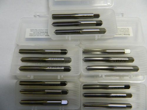 Widia gtd 14125 hand tap set 3 pc hss 5/16-24  h3 limit  4 flute 5 sets for sale