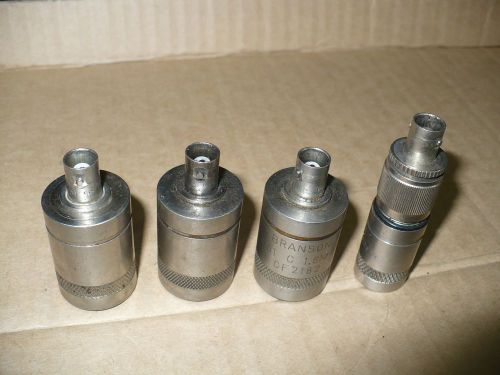 4 Branson Straight Ultrasonic Transducer Probves