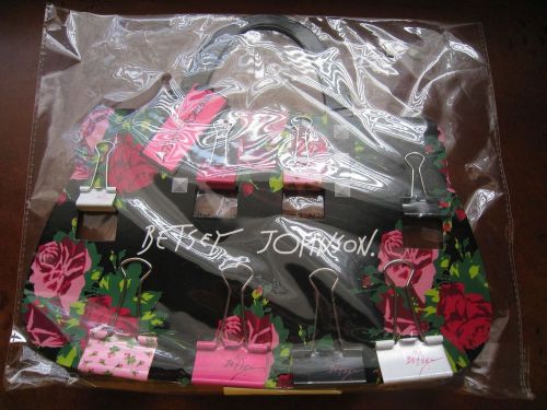 Betsey Johnson Set of binder clips- NWT