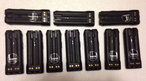 MOTOROLA OEM IMPRES  NNTN4435B  RADIO BATTERY FOR XTS5000 XTS3000 B Lot Of 10