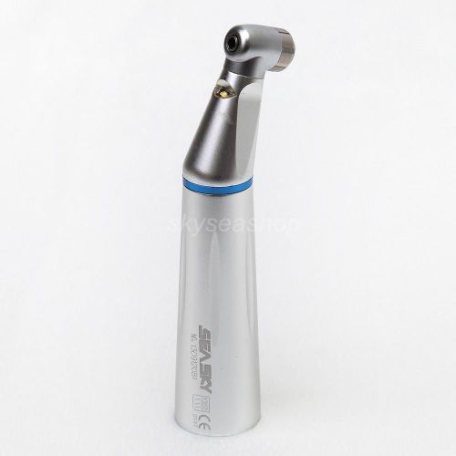 Dental led fiber optic low speed contra angle handpiece inner water spray push for sale