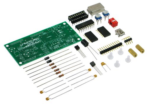 Frequency counter diy kit 10hz - 5mhz pic16f628 with lcd and open source code for sale