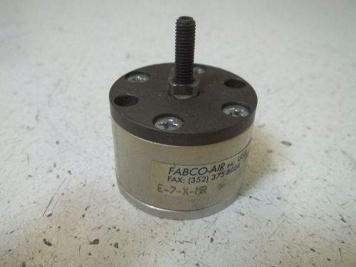 FABCO-AIR E-7-X-MR PANCAKE CYLINDER *USED*