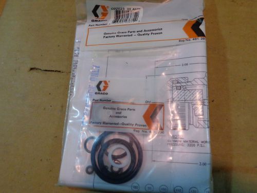 GRACO CO2023, C02-023 REPAIR KIT, NEW IN ORIGINAL PACKAGING