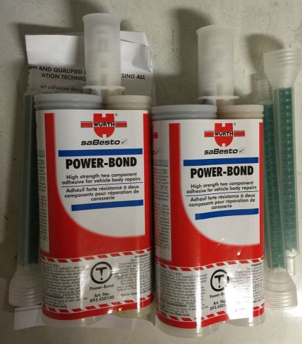 WURTH POWER-BOND EPOXY - High Strength 2 Part Epoxy - 893301900 -SAME AS 8115 3M